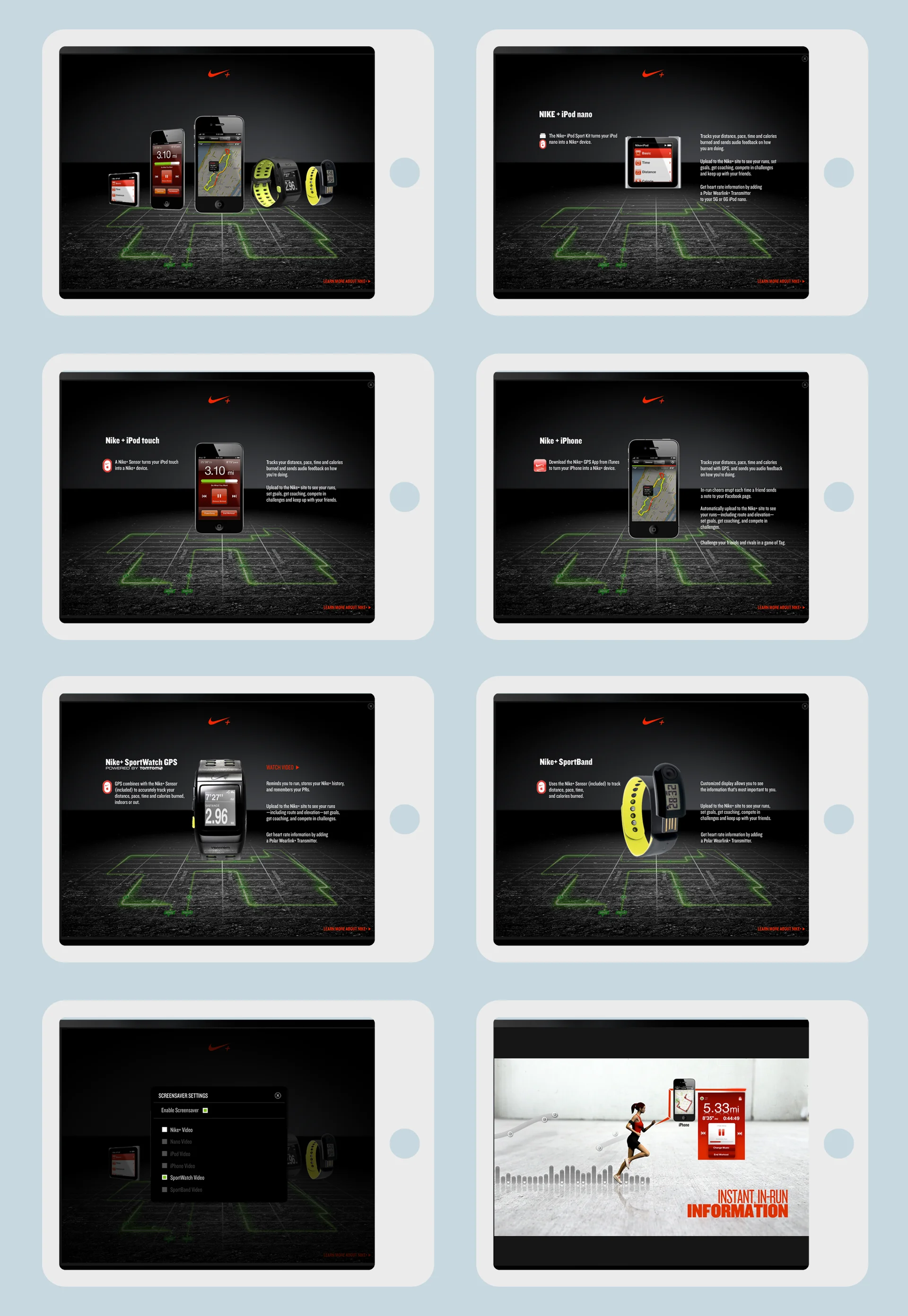 Nike+ iPad App