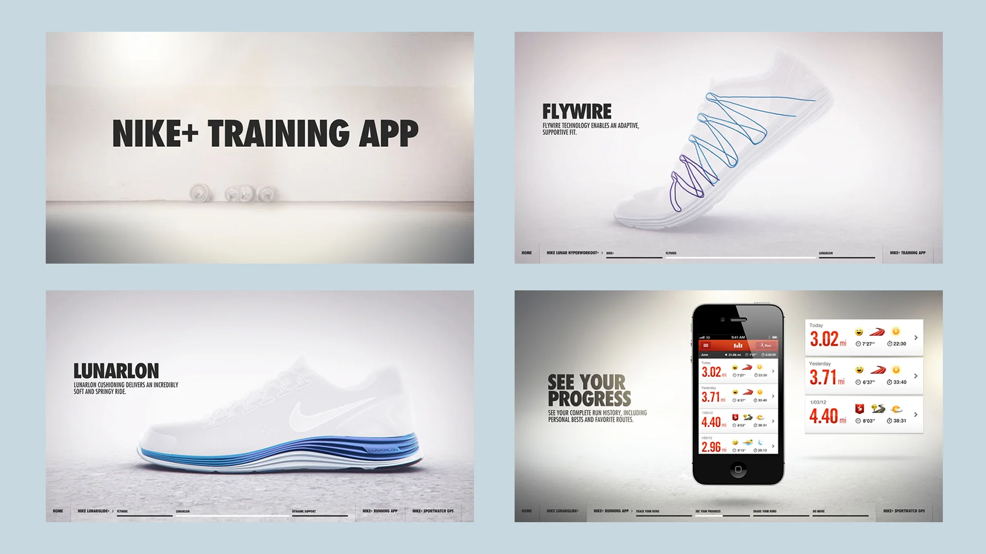 Nike+ iPad App