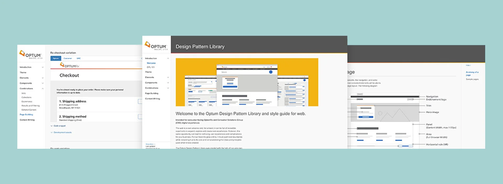 Optum Health Design Pattern Library